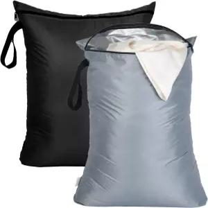 오토라키 2PCS 대형 습식 가방 20x24인치 수영복 재사용 가능한 건조 휴대용 손잡이가 있는 비치 풀 체육관