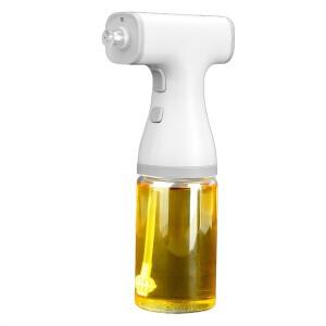 AA91 요리용 전기 올리브 오일 분무기 8.5oz/250ml 조정 가능한 미스트 범위 Led 조명이 있는 디스펜서 병