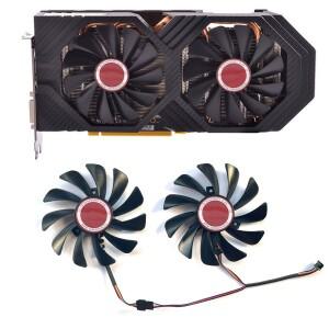 FDC10U12S9-C CF1010U12S 95MM 4핀 XFX RX590 GPU 쿨러 RX 590/580/570 VGA 그래픽 카드 냉각 팬용