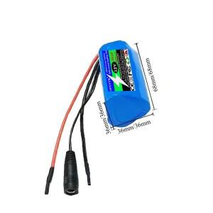 기존 12V 6800mAh 3S1P 새로운 18650 충전식 리튬 배터리 팩 전동 공구 및 장난감에 적합한 내장형 BMS