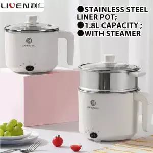 스테인레스 스틸 스마트 멀티 쿠커 찜밥 냄비 가정용 주방 가전 600W 220V 요리 8L