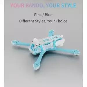AXISFLYING BANDO5 FPV 5인치 프레임 7mm 암 핑크 블루 내구성 강화 쿼드콥터 프리스타일 레이싱 키트