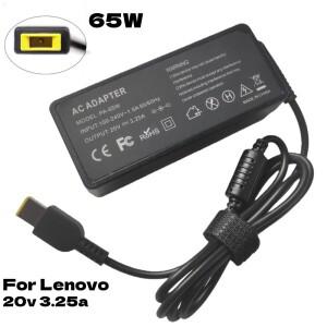 65W 20V 3.25A 사각형 AC 노트북 충전기 전원 어댑터 (레노버 씽크패드 X301S G500 G405 X1 카본 E431 T440