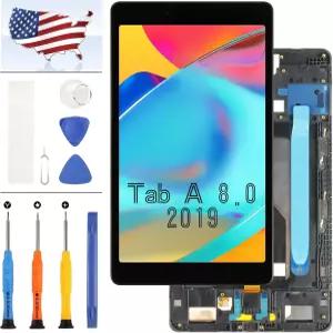 삼성 갤럭시 탭 A 8.0 2019 SMT290 화면 교체 LCD 디스플레이 디지저 터치스크린 WiFi 버전 조립 수리 키트