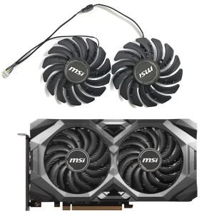 PLD09210S12HH 4핀 87MM DC 12V 0.4A RX5600 GPU 팬 MSI 라데온 RX XT MECH OC 그래픽 비디오 카드 쿨링