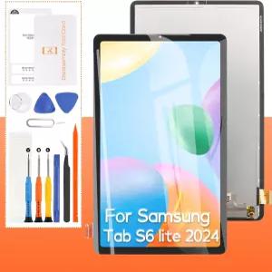 삼성 갤럭시 탭 S6 라이트 2024 화면 교체 SMP620 10.4인치 LCD 디스플레이 터치스크린 디지저 풀 어셈블리