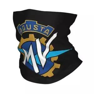 오토바이 로고 반다나 커버 클럽 MV Agusta 페이스 마스크 다용도 남녀공용겨울 넥커치프