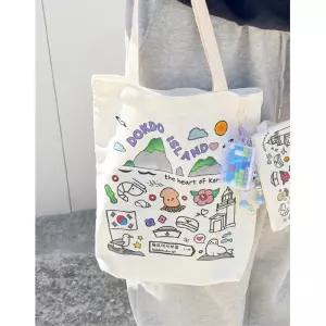 30x37cm 독도 에코백 만들기 색칠꾸미기 독도의날 학습 5인 취미생활 손힘기르기