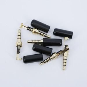 4극 3.5mm AUX 오디오 수 커넥터 잭 어댑터 헤드폰 플러그 이어폰 수리 케이블 1피스 /
