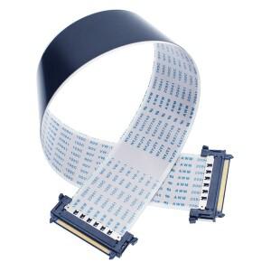 41Pin I-PEX 4K HDTV LVDS  리본 케이블 AWM 20706 20861 105C 60V VW-1 정방향/역방향