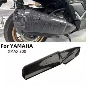XMAX300 X MAX 300 723 용 배기 파이프 보호 커버 열 차폐 방지 가드 오토바이 액세서리