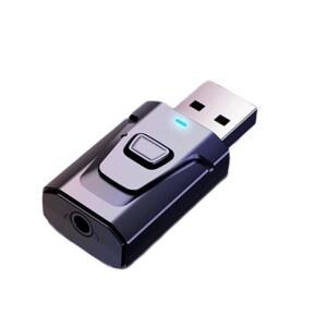 선명한 음질의 플러그와 안정적인 재생이 가능한 TV용 USB 블루투스 송신기 TV/자동차/PC 오디오 어댑터용 5.0 어댑터