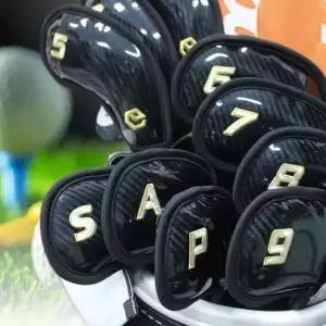 그립 카본 에나멜코팅 아이언커버 10PCS 1세트