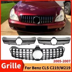 메르세데스 벤츠 CLS C29 W29 2005 2006 2007 스타일 프론트 그릴 인렛 메쉬 범퍼 그리드 튜닝 액세서리