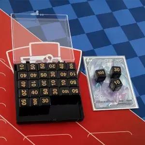 0개 PTCG 카운터 토큰 위 릴 디지털 MTG CCG 카드 게임용 완벽한 액세서리 필수품