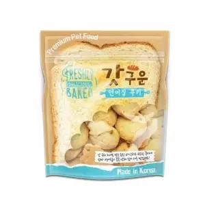 P6 애견 연어칩 쿠키 350g 1P 강아지 비스킷 간식 연어비스켓