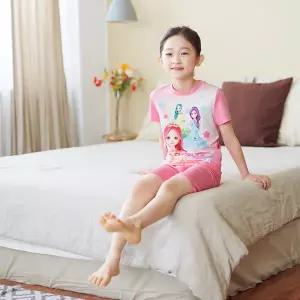 [레노마 이너웨어]시크릿 쥬쥬  여아 샤닝 이지5부 상하 PK_GN
