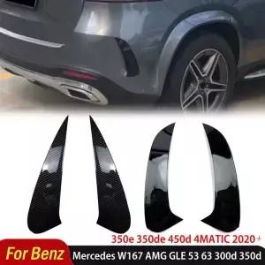 메르세데스 벤츠 W67 AMG GLE 53 63 300d 350d 350e 350de 450d 4MATIC 2020+ 후면 범퍼 스포일러 에어