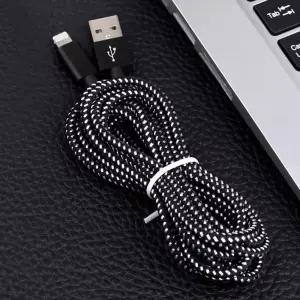 Osell[1+1] .충전케이블 키밍 USB 3m 핸드폰충전기 8핀 c타입케이블 5핀 차량용충전기 C타입 패브릭