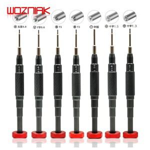 WOZNIAK 3D 스크루드라이버 S2 합금 헤드 T1 T2 Y0.6 아이폰호환 안드로이드 폰 분해용 복구 및 볼트 도구