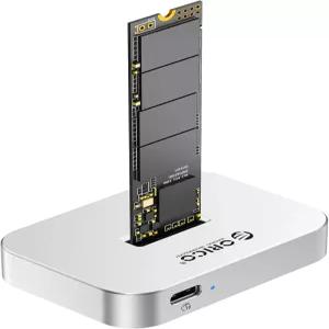 ORICO 10Gbps M.2 NVMe SSD 인클로저 및 SATA 어댑터 USB 3.2 2세대 알루미늄 외장 하드 드라이브 케이스