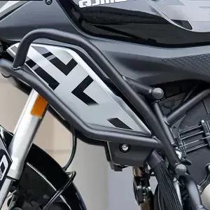 자동 변속기 오토바이 액세서리에 사용되는 엔진 가드 범퍼 크래시 바 QJMOTOR SRT600 XIAO600 SRT600GS에