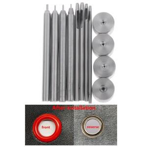 미니 소형 구멍 그로밋 설치 펀칭 도구  인형의 집 의류 DIY 부품 액세서리  1.5mm  2mm  로트당 3 개
