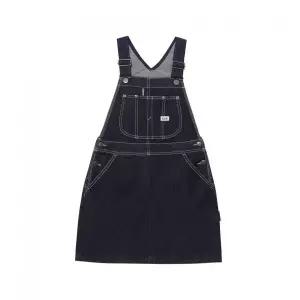 LEE KIDS 데님 오버롤 스커트 인디고로우 LK2601OR70IR 262358