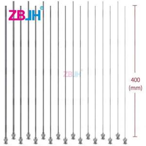 5개입 400mm 캐뉼라 길이 디스펜싱 니들 (8G 10G 11G 12G 26G 선택 가능) 블런트 팁 올 메탈 글루 머신