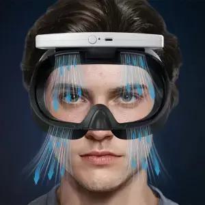 얼굴 인터페이스 페이스 커버가 있는 냉각 팬은 김서림을 메타 퀘스트 3 VR 셋용