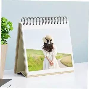 스크랩북 캘린더 데스크 정리 사진 가족사진첩 앨범 추억 링제본 탁상용 스탠드 거실 인테리어