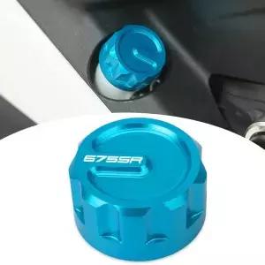 오토바이 CNC 라디에이터 캡 물탱크 장식 커버 675SR 675SRR 675NK 675