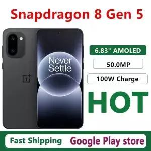 원플러스 에이스 6T 휴대폰 스냅드래곤 8 Gen 5 OTA 683인치 AMOLED 20Hz 500MP 카메라 00W 충전 8300mAh