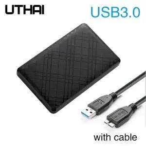 T43 케이스 Hd Externo USB 3 0 25 인치 SATA2 하드 드라이브 박스 모바일 HDD 케이블 지원 포함 6TB 고속