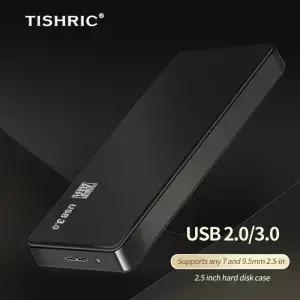 티쉬릭 25인치 USB30 HDD 케이스 SATA to 인클로저 하드 외장 드라이브 박스 8TB 지원