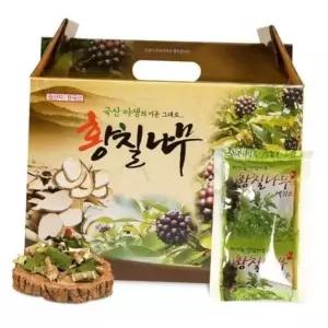 국내산 황칠나무 즙 진액 100ml 60포 부모님 어르신 명절 건강 선물 부모님선물