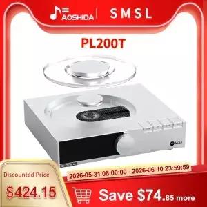 SMSL PL200T 고해상도 CD 플레이어 MQACD DSD52 클럭 입력 PASS 서보 시스템 USB 지원 I2S AES/EBU 광 동축