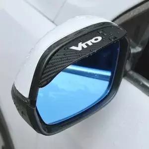 자동차 방수 레인 바이저 백미러 비 눈썹 커버 메르세데스 벤츠 Vito W639 W447 W638 용 액세서리