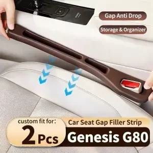 Genesis G80 카시트 갭 필러 운전석 및 조수석 낙하 방지 보관 스트립 차량 밀봉 분실 제품