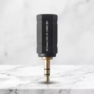 3.5mm m to 2.5mm f 스테레오 오디오 변환 젠더 이어폰 헤드셋 단자 어댑터 오디오변환젠더 이어폰젠더 음향젠더
