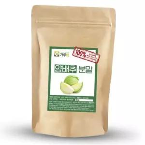 100% 국산 무가당 양배추 분말 가루 아침 식사대용 선식 요리 천연 조미료 200g 베이킹재료 양배추가루 아침대용