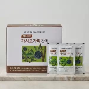 국내산 100% 토종 가시오가피즙 진액 100ml 55포 부모님 명절 건강 선물 세트 선물 명절선물세트