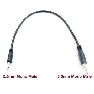 IR 적외선 센서 리시버 케이블  2.5mm 수-3.5mm 모노 TS  12V 트리거  파라사운드 앰프 로지텍호환 하모니