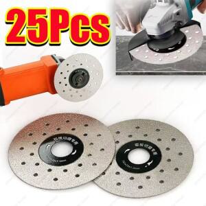 25-1개 100mm 타일 절단 디스크 초박형 연마 세라믹 대리석 다이아몬드 기계용 앵글 그라인더