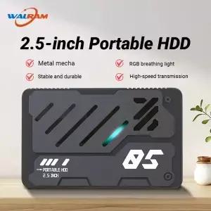 25인치 HDD 휴대용 외장 하드 드라이브 USB 30 TypeC TB 750GB 노트북 Mac 데스크탑 PC용