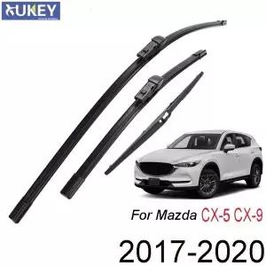 Xukey 전면 후면 윈드 스크린 와이퍼 키트 세트 마쓰다 CX5 M 2020 209 208 207 24 8 4