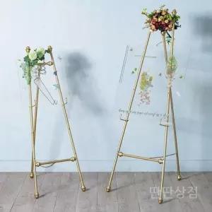 대형액자거치대 미술 디스플레이 작품 120CM 결혼식 웨딩홀 삼각대 전시회 웨딩 그림