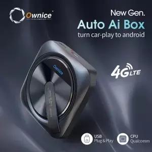Ownice 차량용 DVR 대시 카메라 카플레이 AI 박스 람보르기니 롤스로이스 포르쉐용 4G LTE GPS 스마트 TV