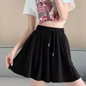 [라일리여성의류] Rly 하이 플레어 치마 반바지 2color 데일리 밴