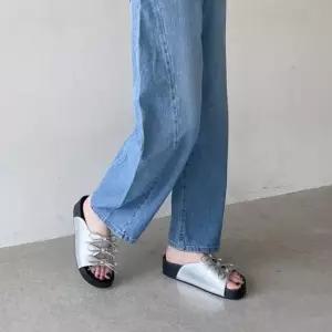슬리퍼구두 따뜻한 가을 편한운동화 뮬하이힐 실내화